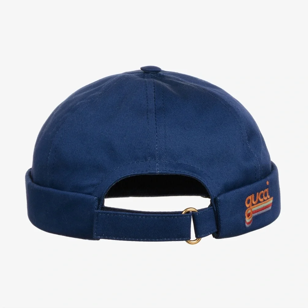 NWT GUCCI Kids Blue Ducker Cap - Hat Sz L / 56cm💙🌟